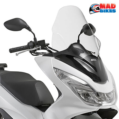 Honda PCX 125 2014 to 17 Givi Screen, Windscreen, Touring Wind Shield (D1136ST)