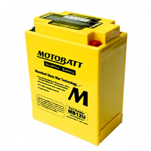 MB12U Motobatt motorcycle battery