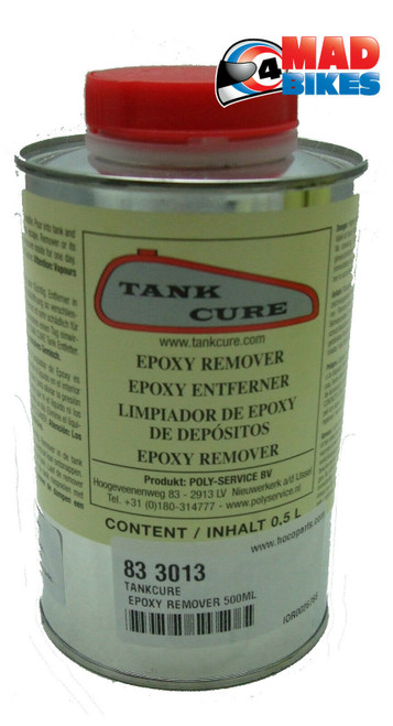 TankCure Epoxy Resin Sealer Remover for motorcycle Fuel Tanks 500 ml