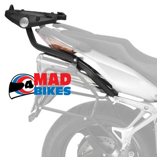 Honda VFR800 VTEC 2002 to 2011 Givi Luggage Rack & M5M Monolock Mounting Plate