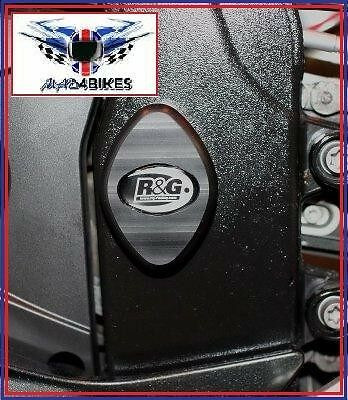 BMW S1000RR 2010 AND 2011.  PAIR OF R&G FRAME PLUGS LEFT & RIGHT FI0027&FI0028
