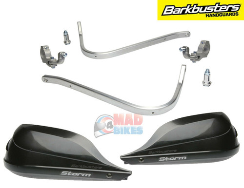 Barkbusters Universal Hardware Kit BHG-152 including Storm Black Handguards