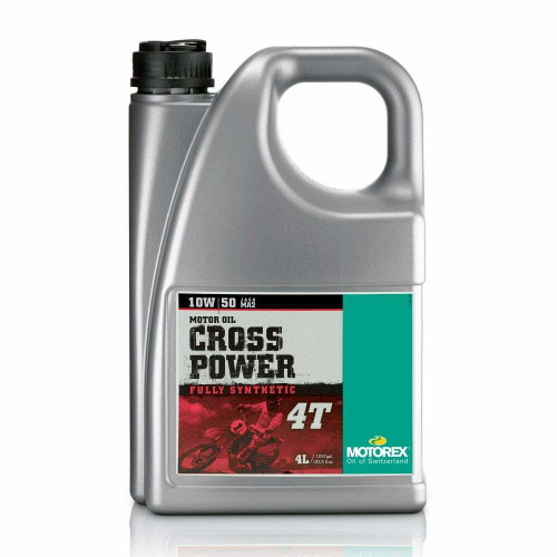 Motorex Cross Power 4T Fully Synthetic Pro Performance 10W/50 Motorcycle Oil