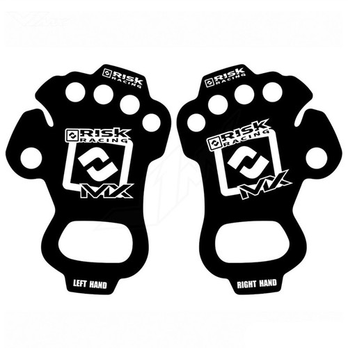 Risk Racing Palm Protectors in black