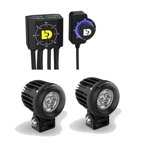 Denali D2 LED Spot Lights & DialDim  Bundle