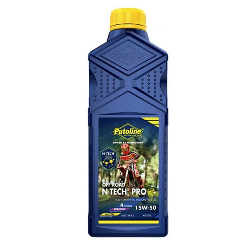 Putoline N-Tech Pro R+ Off Road 4 Stroke Oil - 15w50