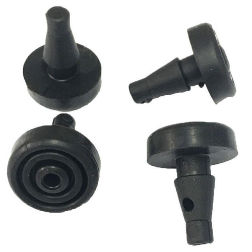 Givi or Kappa Z2710A Hi Rubber Bungs / Spacers SRA / KRA Aluminium Racks & E251