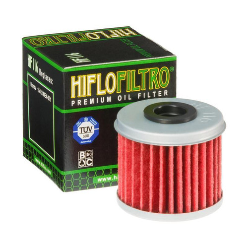 Hiflo Premium Motorcycle Oil Filter HF116