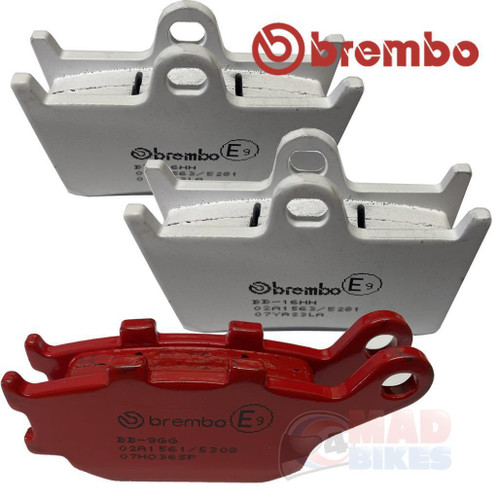 Yamaha Tracer 700 Front & Rear Brake Pads Brembo Sintered