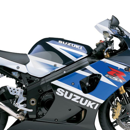 Eazi-Grip Streamline Tank Grip Traction Pads on the bike