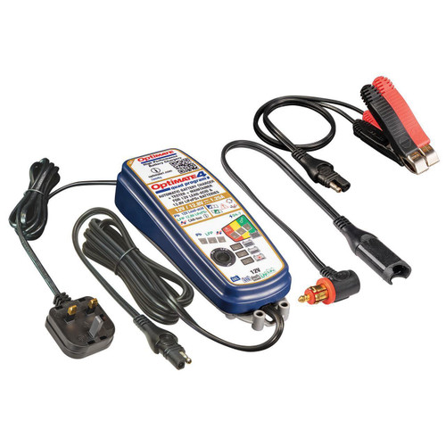 OptiMate 4 Quad Premium BMW Triumph Motorcycle Battery Charger