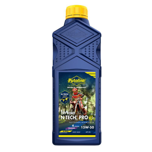 Putoline Off Road 15W/50 N-Tech Pro R+ Fully Synthetic MX Motorbike Oil 1L