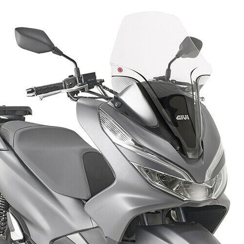 Honda PCX 125 2018-2019 Givi Screen Windscreen Touring Wind Shield & Fitting Kit