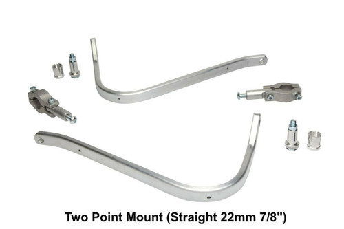 BarkBusters Universal Handguard Backbone Kit 2 Point Mount  Straight 22mm Bars