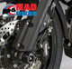 R&G FORK CRASH PROTECTORS FOR THE TRIUMPH TIGER EXPLORER 1200 NEW 2012 TO 2013
