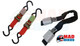 R&G Racing  Motorcycle / Motorbike Tie Down System, Top Strap & Ratchet Straps