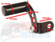 SAT NAV / PHONE HOLDER MOUNTING BRACKET FOR MOTORCYCLE OR CYCLE ACCESSORIES