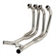 New LEXTEK Stainless Steel Exhaust Down Pipes Headers For Suzuki GSX1400 (01-06)