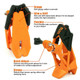 Dango Design Gripper Action camera Helmet Mount details 2