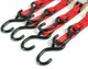 Motorcycle Tie Down Auto Lock Straps close up ends