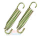 KTM SX 125 150 250 57mm Plated Steel Swivel End Exhaust Springs X 2 (PAIR)