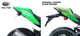 Kawasaki Ninja ZX-10R & RR 2021-2022 R&G Tail Tidy showing the difference