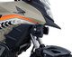 Honda CB500X  Denali Spot Light Mounting Bracket shown on bike