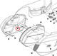 Givi Z1462R Inner Elastic Strap Diagram
