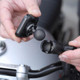 Peak Design 1" Ball Mount Locking Adapter how it fits