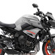 Yamaha MT-10 2016-2021 Eazi-Grip Streamline Tank Grip Traction Pads Clear on the bike