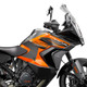 KTM1290 Super Adventure 21-23 Eazi-Grip Streamline Tank Grip Traction Pads Black on bike