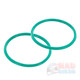 FKM Gasket ring seal Dimensions: 44 mm inner diameter, 3 mm thickness