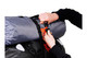 ROK Adjustable Luggage Straps (Pair) 42" (1060mm) Orange Black
 on the bike