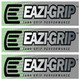 Large Universal Eazi-Grip Streamline Motorcycle Tank Grip Traction Pads Clear