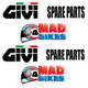 Givi Spare parts specialist Mad4bikes