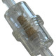M4B Motorcycle fuel filter inline 6mm close up