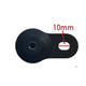 Exhaust Mount Rubber Swivel Bracket hole size