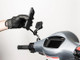 PeakDesign Motorcycle Mount Mirror Phone Mount shown on bike PeakDesign Motorcycle Mount Mirror Phone Mount shown on bike