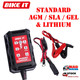 Bike It Guardian Pro 1 intelligent 6V and 12V motorcycle battery charger and maintainer