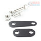 Lextek Universal Motorcycle Motorbike Scooter MX Exhaust Hanging Bracket Kit BLK