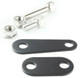 Lextek Universal Motorcycle Motorbike Scooter MX Exhaust Hanging Bracket Kit BLK