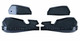 BarkBusters VPS Handguard Universal 2 Point Mount For Straight 22mm Bars (Black)