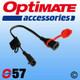 Optimate O57 Charger Lead to Suit Some MV Agusta Models (SAE57)