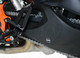 KTM 1290 SuperDuke GT 2016 2017 2018 2019 R&G Racing Boot Guards EZBG500BL