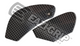 Kawasaki ZX6R 636 2019 > On Eazi-Grip "EVO" Tank Protection Traction Grip Pads