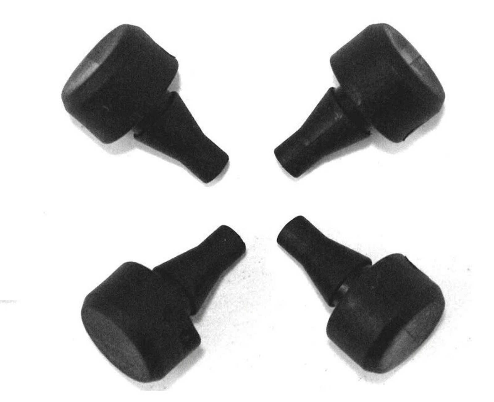 Givi Z126A Taller Replacement Base Plate Rubbers, Givi / Kappa