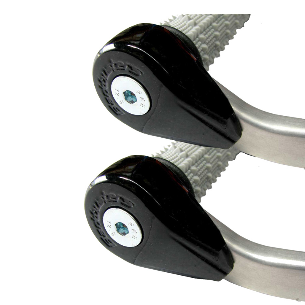 Bikemaster - Anti Vibration Bar Ends - Red (266006 2 BikeMaster