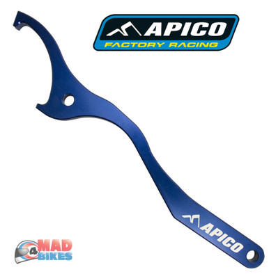 Universal Rear Shock Absorber Wrench - Double-Sided C-Spanner Tool For Adjusting