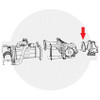 BT2201519 BT-Power Exhaust Manifold Pipe Gasket