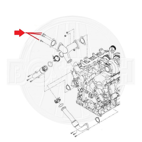 BD3506431 Bostech Exhaust Bolt